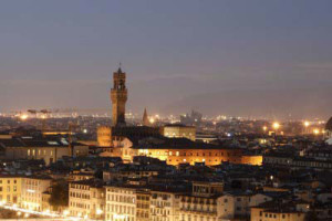 Florence in the evening