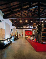 Museum of textiles in Tuscany Italy