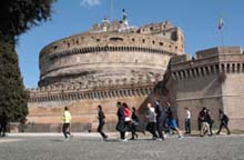 Rome running tour