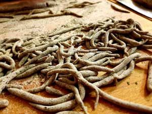 Homemade pasta traditions Abruzzo
